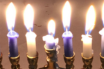 Photo of Hanukkah candles
