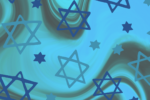 Stock image of Jewish stars
