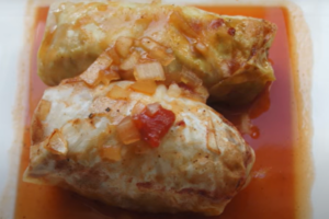 Stock Image of Stuffed Cabbage