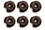 Stock image of donuts