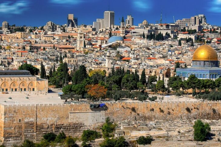 photo of the city of Jerusalem, Israel