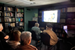 image of a group of seniors watching a movie