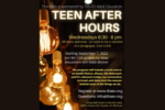 Flyer for TBS-EV Teen After Hours
