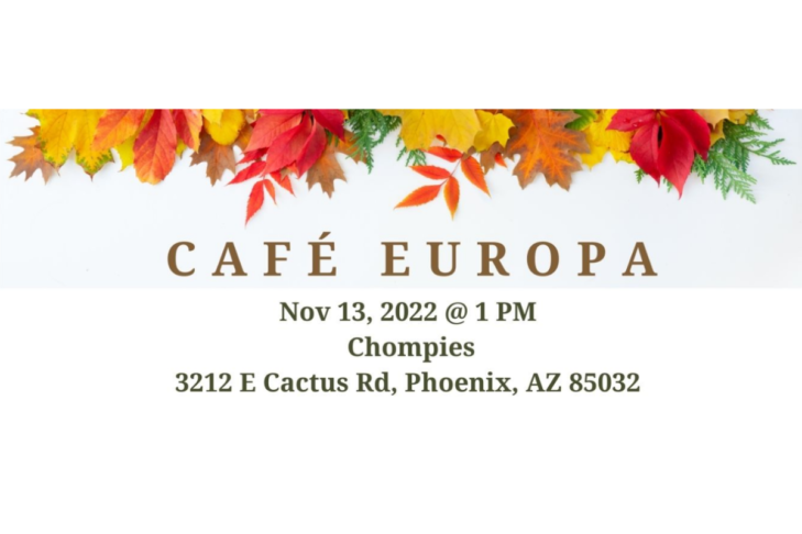 Cafe Europa Nov Flyer