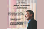 Dan Butler Lecture Flyer
