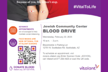 JCC Blood Drive Flyer