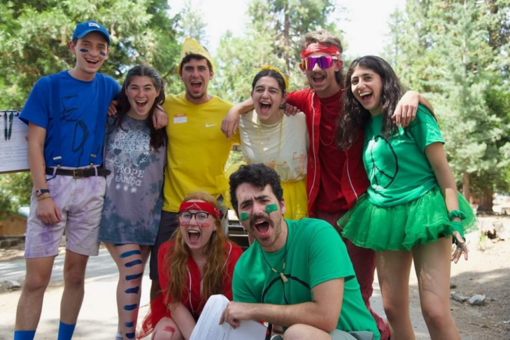 Photo from summer camp color wars
