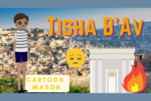 cartoon mason Tisha V'Av