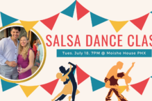 Salsa dance class