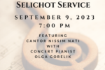 Copy of Musical Selichot Service