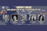 Cantor's Concert Flyer
