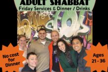 Young Adult Shabbat – February 9