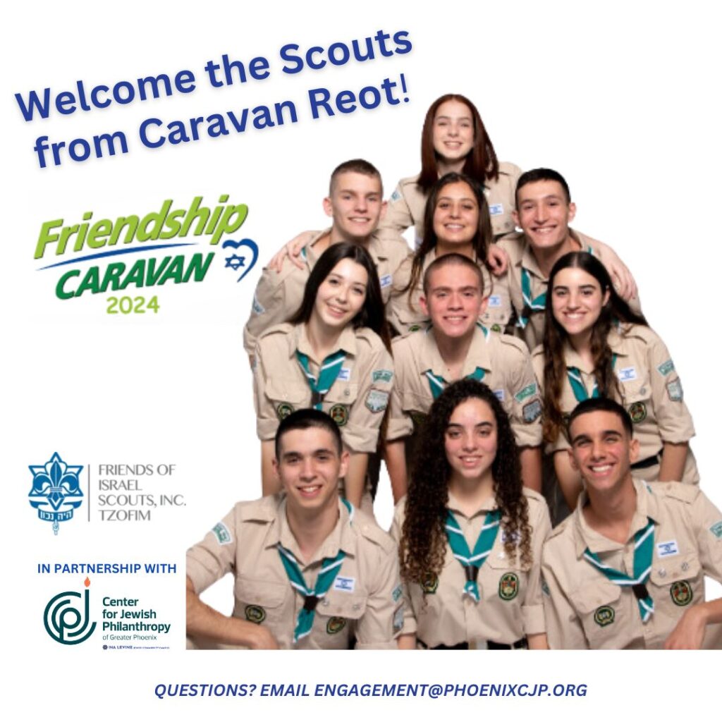 Welcome the Scouts from Caravan Reot!