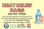 Packing Heat Relief Bags 2024