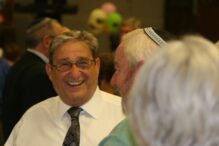 Rabbi David Rebibo laughing